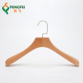 Chinese supplier custom deluse wooden suit hanger for clothes